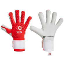 Load image into Gallery viewer, Elite Sport Revolution II Combi Red Goalkeeper Gloves