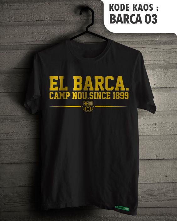 EL Barca Printed Fan Men's T-Shirt