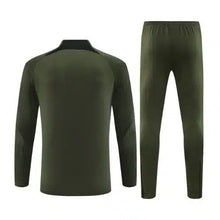 Load image into Gallery viewer, FC Barcelona Army Green Track Suit 23-24
