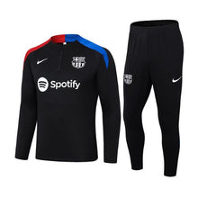 Load image into Gallery viewer, FC Barcelona Black Track Suit 24-25

