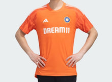 Load image into Gallery viewer, India Cricket Training Jersey Orange
