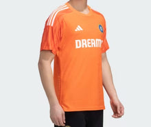 Load image into Gallery viewer, India Cricket Training Jersey Orange
