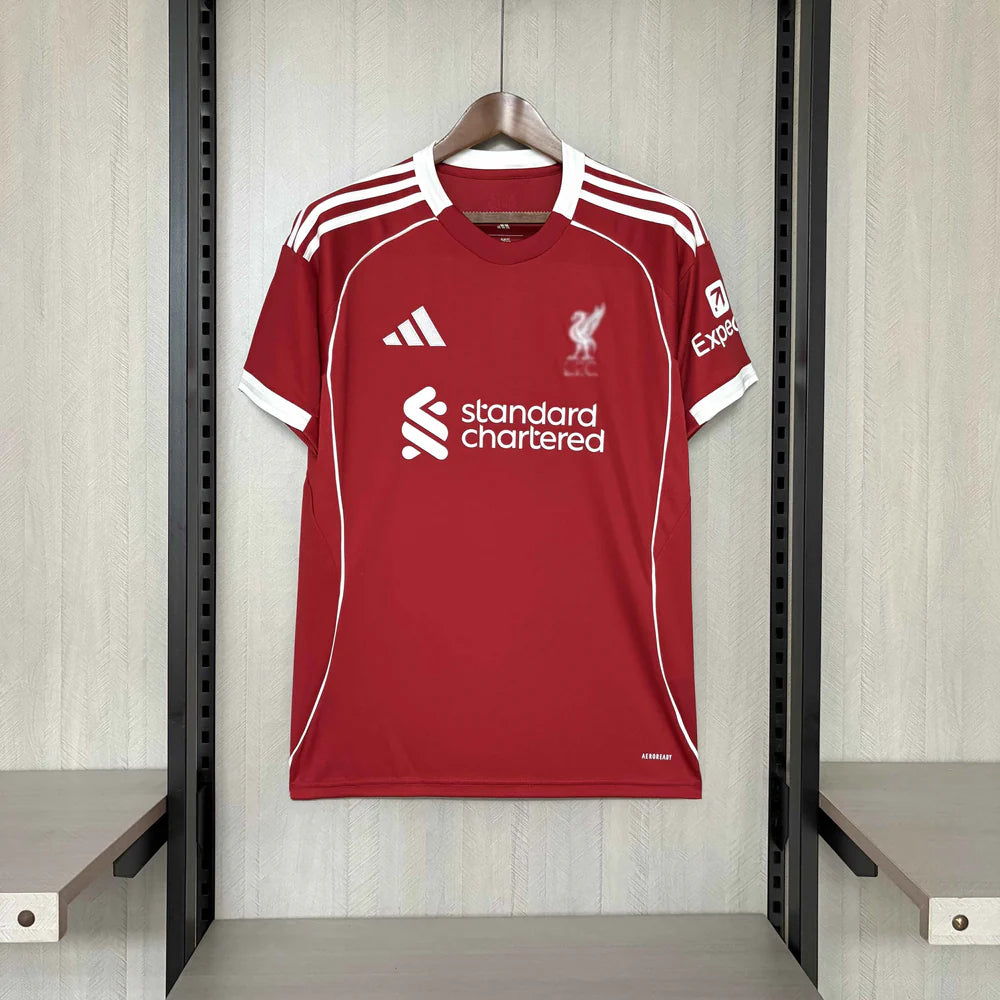 Liverpool Football Jersey Home 25 26 Season