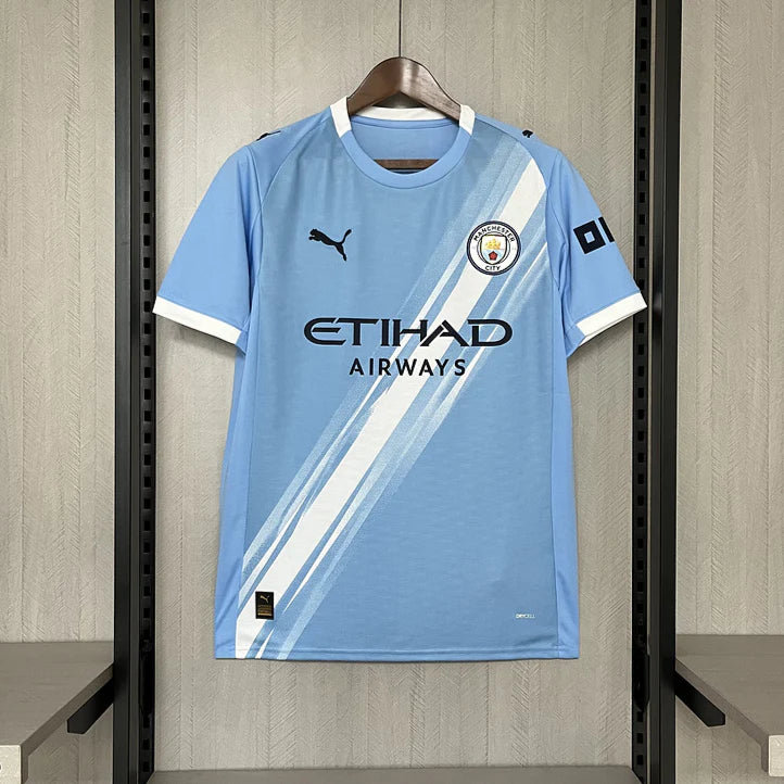 Manchester City Football Jersey Home 25 26 Season