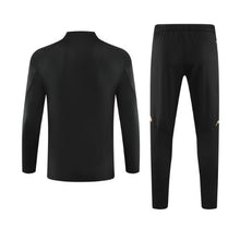 Load image into Gallery viewer, Real Madrid Black Gold Track Suit 24-25
