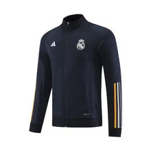 Load image into Gallery viewer, Real Madrid Navy Blue Training Jacket 23-24

