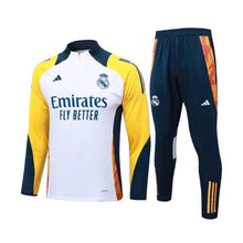 Load image into Gallery viewer, Real Madrid White Track Suit 24-25
