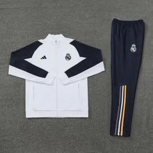 Load image into Gallery viewer, Real Madrid White &amp; Blue Track Suit 23-24
