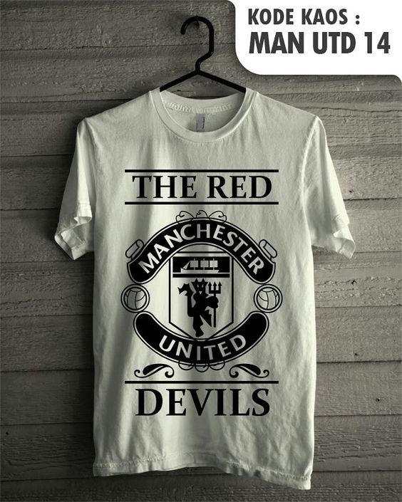 Manchester United Printed Fan Men's T-Shirt White