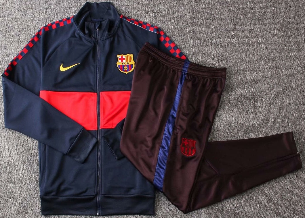 Barcelona 2019-20 Dark Blue-Red Training Kit
