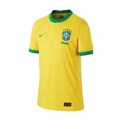 Brazil Home 2020/21 With Name & No.