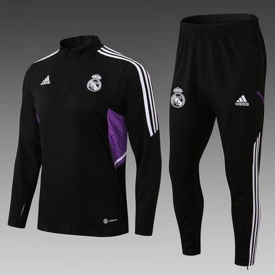 Real Madrid Black Training Suit 2022/23