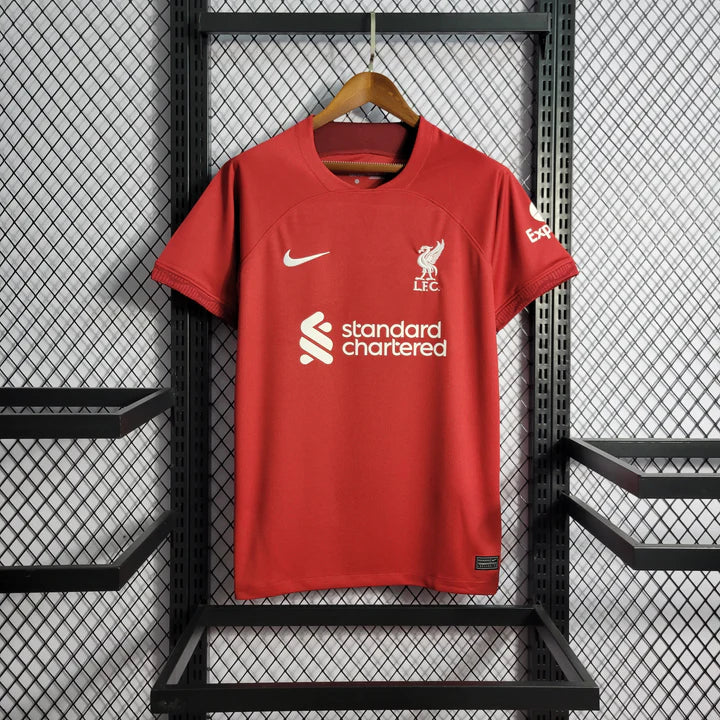 Liverpool Home 2022/23 With Name & No.