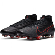 Load image into Gallery viewer, Mercurial Superfly 7 Elite FG - Black-Red

