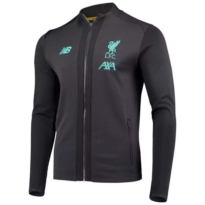 2019-20 Liverpool Stadium Jacket - Black-Teal