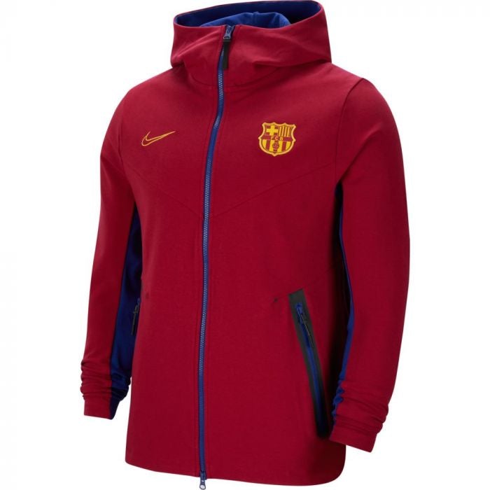 2020-21 FC Barcelona Tech Pack Jacket - Red