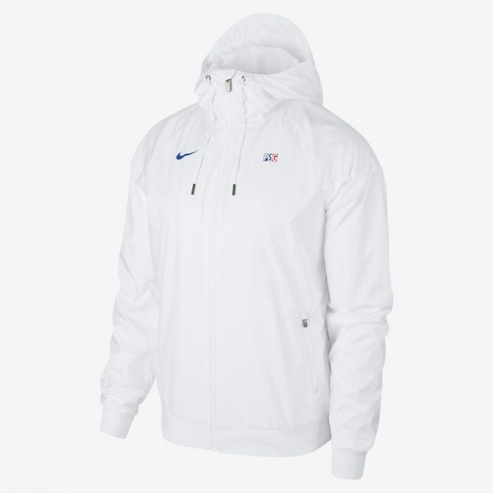 2020-21 PSG NSW Windrunner Woven Authentic Jacket - White