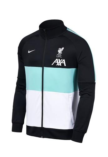 2020-21 Liverpool Jacket - Black-White